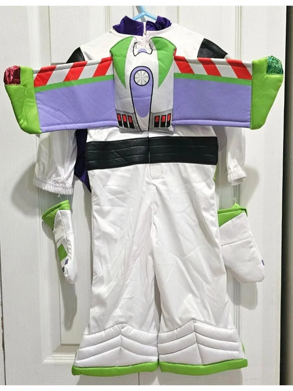 Disney Store Baby Buzz Lightyear Costume 3-6 M Wings Gloves Toy Story Halloween